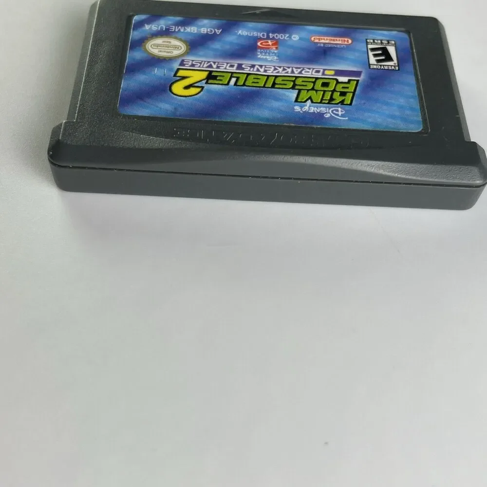 Kim Possible 2 Drakken's Demise (Nintendo Game Boy Advance, 2004) Cartridge Only